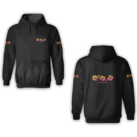 Ivory Coast Africa Cote D'ivoire Hibiscus 3D Hoodies