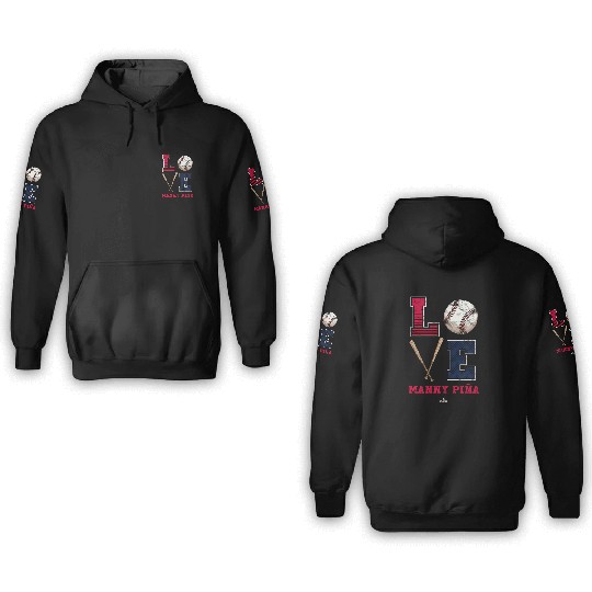 Love Ny A Ny A Atlanta Mlbpa 3D Hoodies