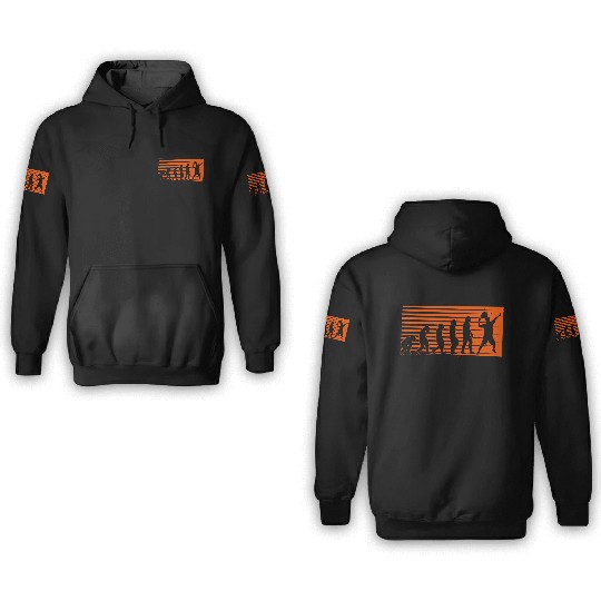 Padel Evolution Platform Tennis Paddleball Padel 3D Hoodies