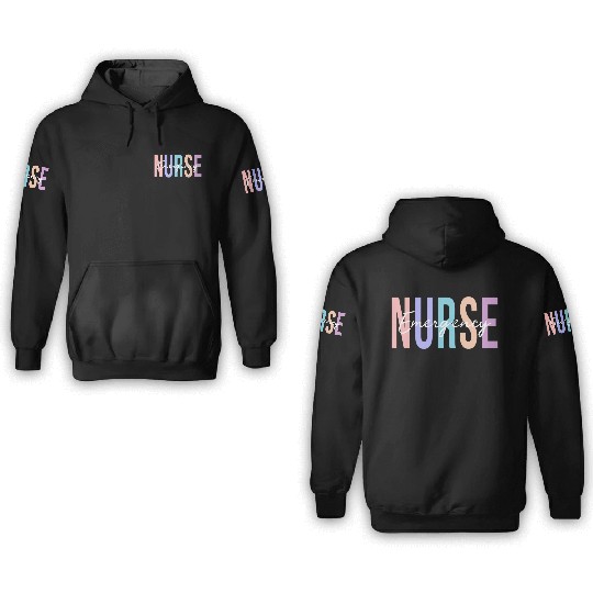 Er Nurse Emergency Room Nurse Registered Nurse 3D Hoodies