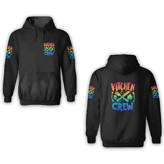 Kitchen Crew Back To School Team Field Day 2022 3D Hoodies