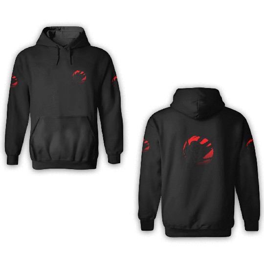Samurai 3D Hoodies