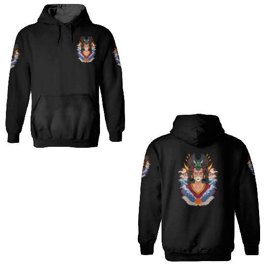 Kimono Geisha 3D Hoodies