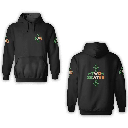 St Patric Day Two Seater St Patric Day 3D Hoodies