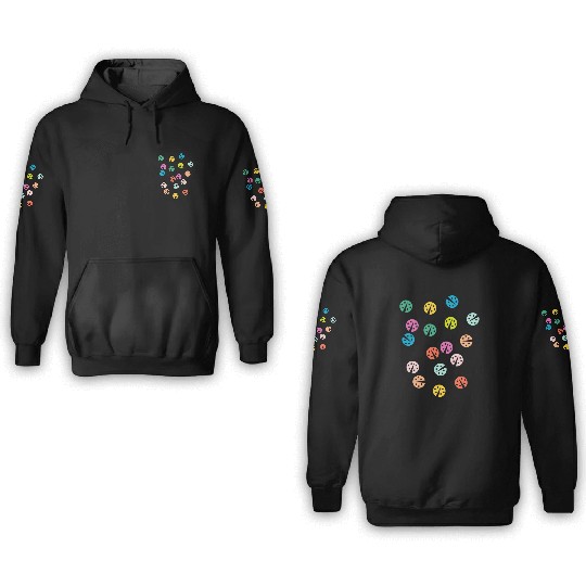 Cute and colorful ladybug 3D Hoodies