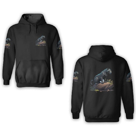 black panther 3D Hoodies