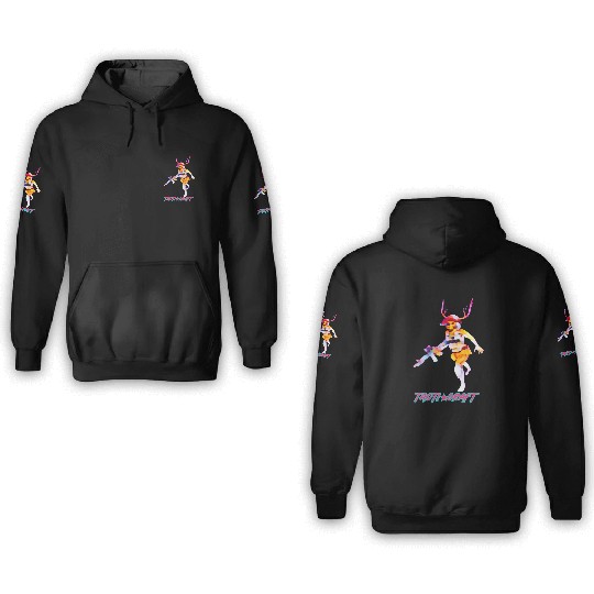 Wendigo-Go-Go! 3D Hoodies