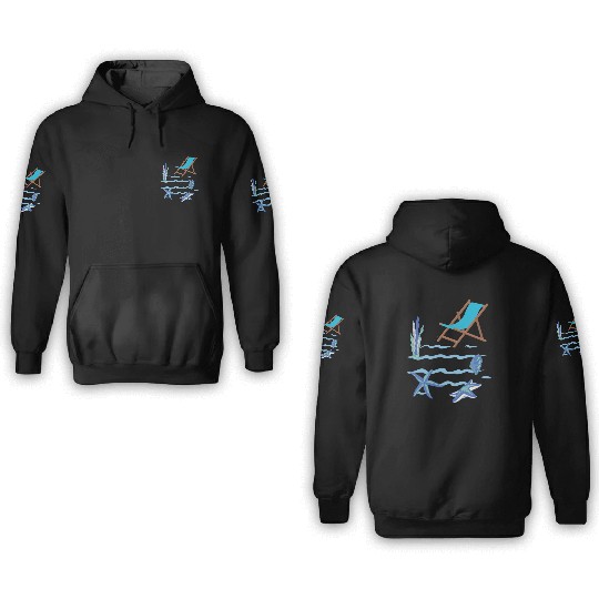 Sizzling Summer Beach Vibes 3D Hoodies--Embrace the sun