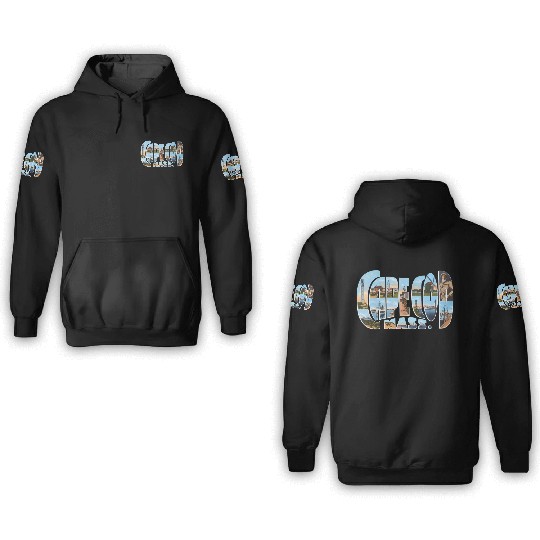 Cape Cod Massachusetts Ma 3D Hoodies