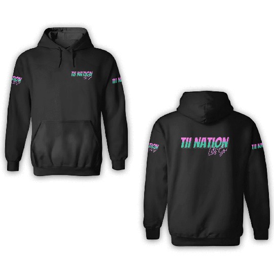 TII NATION summer 3D Hoodies