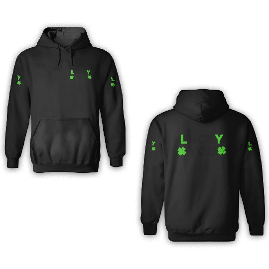 Saint Patrick Lucky You travel nostalgia 3D Hoodies