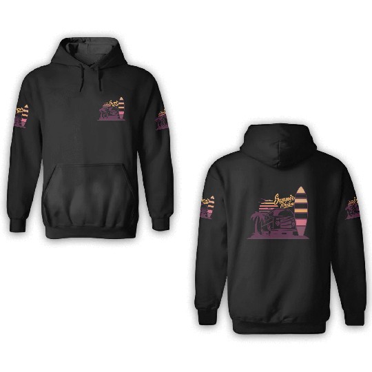 Summer Paradise 3D Hoodies