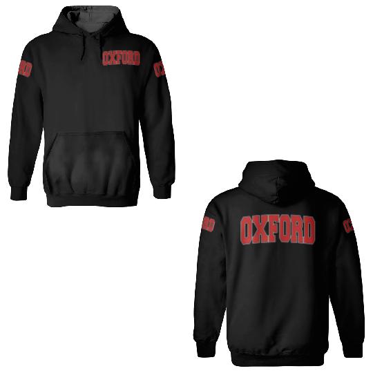 Oxford United Kingdom Varsity Style Uk Sports 3D Hoodies