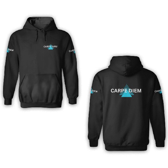 "Carpe Diem 3D Hoodies: Seize the Day in Style!"