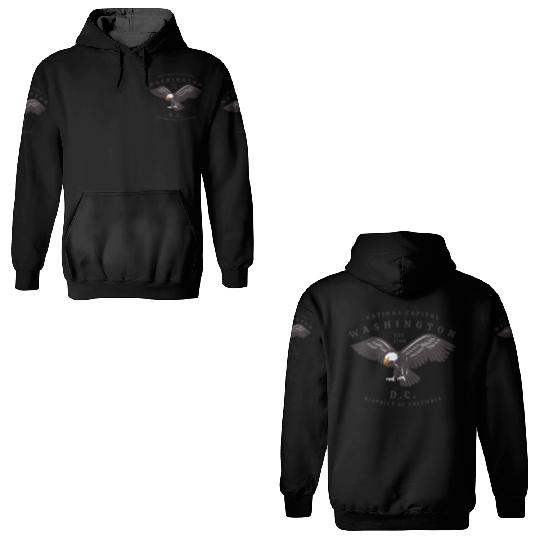 Washington Dc 3D Hoodies