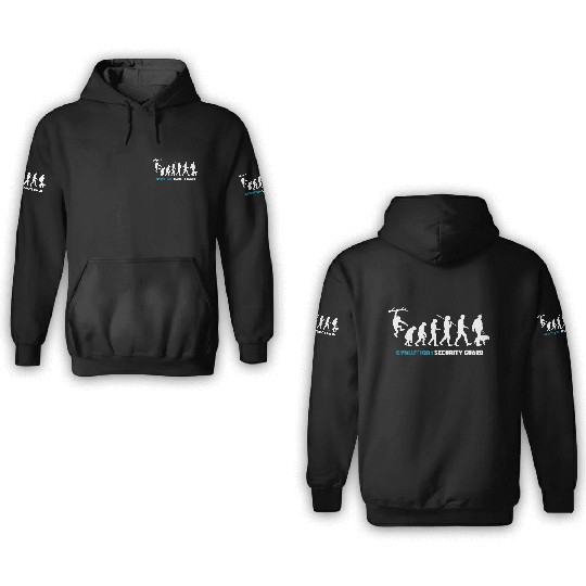 Evolution of Security Guard 3D Hoodies
