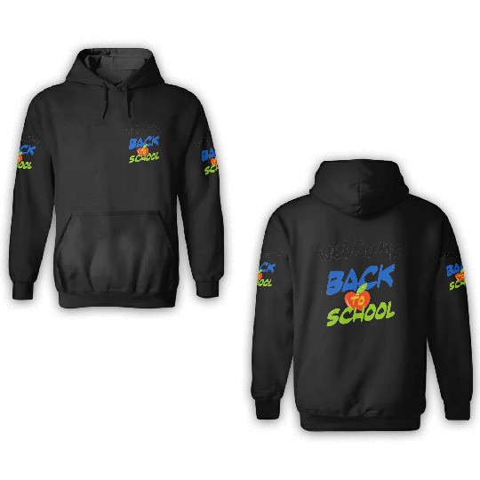 Welcome Back To School 3D Hoodies