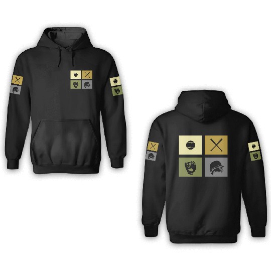 Baseball 3D Hoodies