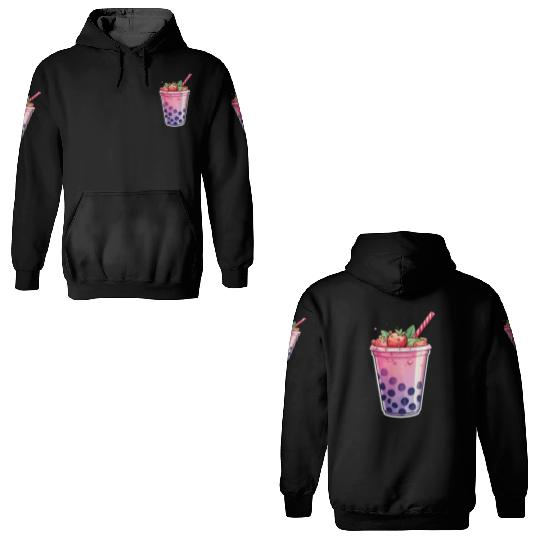 Boba Tea Design - Bubble Tea 3D Hoodies
