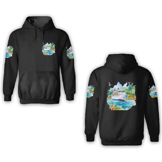 Cruise Mode On 3D Hoodies