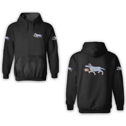 Gardener Blue Heeler 3D Hoodies