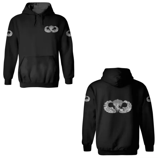 us army parachutist badge airborne jump wings pa 3D Hoodies