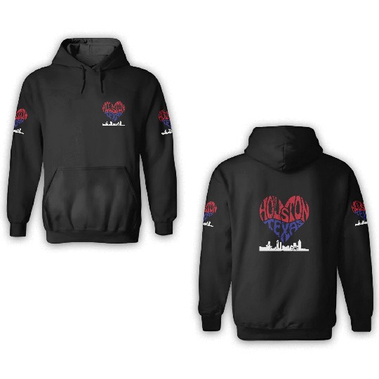 Houston Texas Pride Embrace the Spirit 3D Hoodies