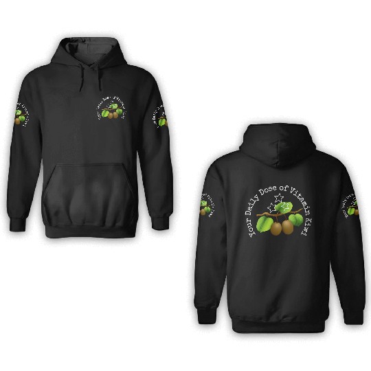 Your Daily Dose Of Vitamin Kiwi 3D Hoodies