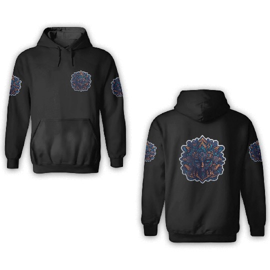 Psychedelic Divinity 3D Hoodies