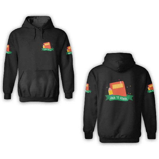 Back To School 3D Hoodies