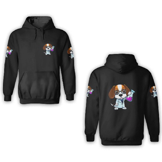 Beagle Puppy - Dexter 3D Hoodies
