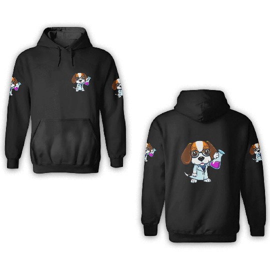 Beagle Puppy - Dexter 3D Hoodies