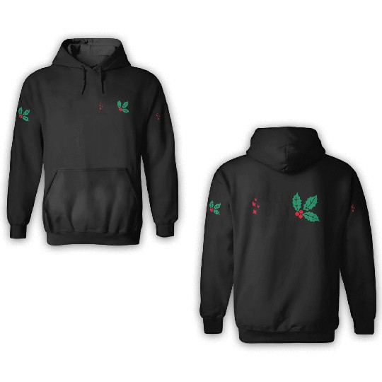 Holly Jolly Christmas 3D Hoodies