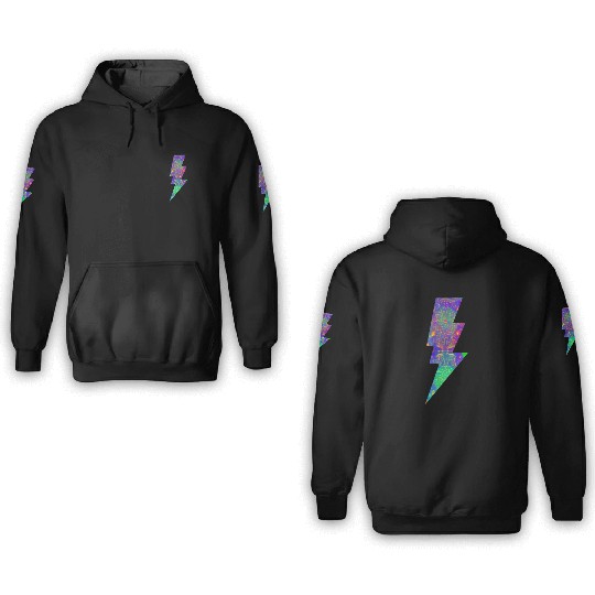 Mandala Lightning 3D Hoodies