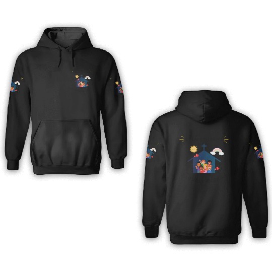 A Place To Grow Sunday School 3D Hoodies