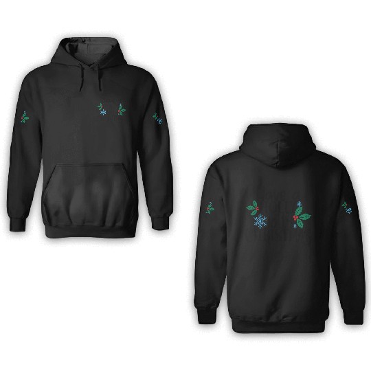 Holly Jolly Christmas 3D Hoodies