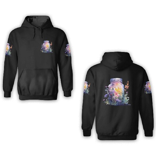 Wild Flowers 3D Hoodies Design - Funny gift
