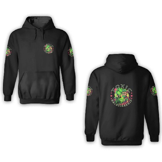toxic 3D Hoodies