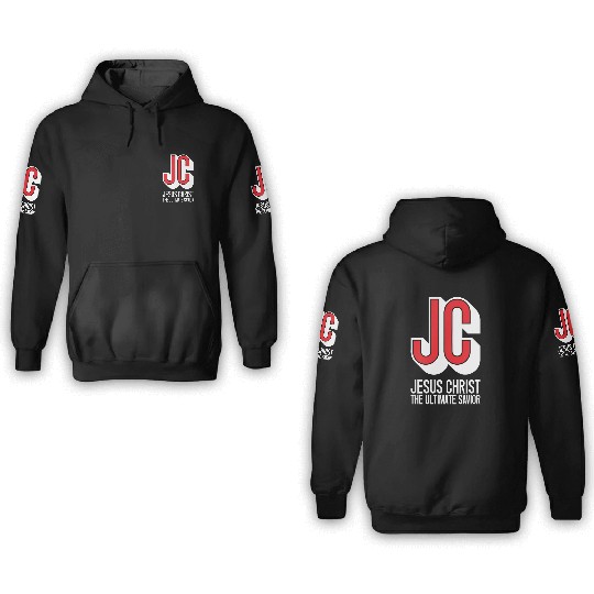 JC Jesus Christ TheSavior Love Jesus Christian 3D Hoodies