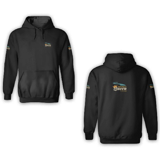 Birthday Gift For Her Queen Of The Road Running Qu 3D Hoodies