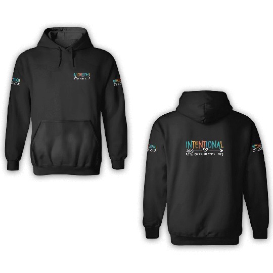IEP Intentional Data Communication Autism Teacher 3D Hoodies