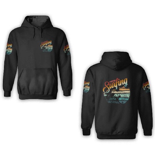 Summer Surfing 3D Hoodies