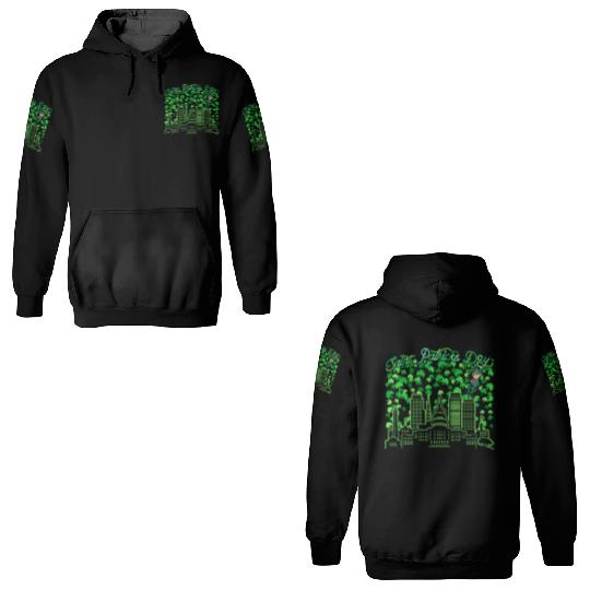 Saint Patrick's Day Washington DC 3D Hoodies