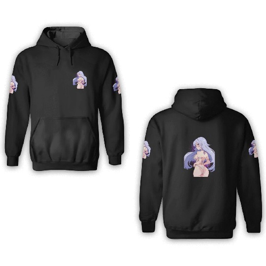 Waifu Material Embracing Anime, Manga 3D Hoodies
