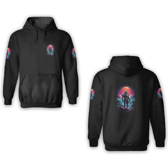 Astro Knight 3D Hoodies