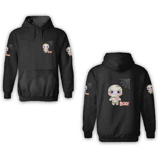 Halloween Baby Mummy 3D Hoodies