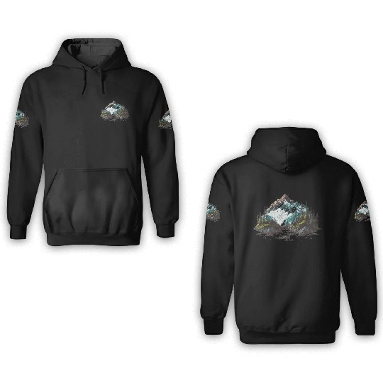 nice hidden nature 3D Hoodies
