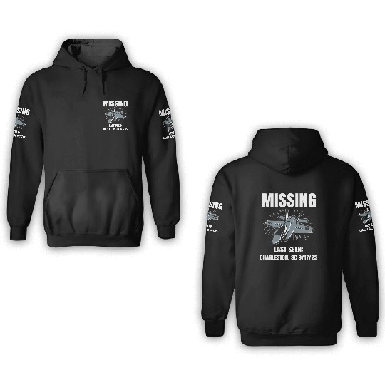 Missing F-35 War Plane 3D Hoodies