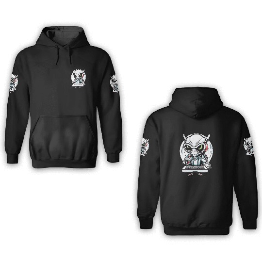 computer science 3D Hoodies