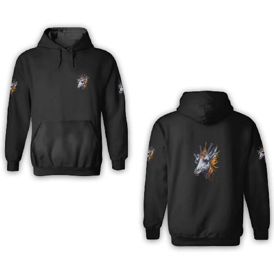 Giraffe | Wild Animal 3D Hoodies